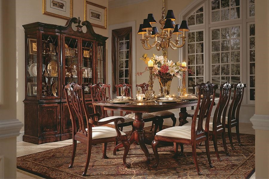 cedar victorian dining room set